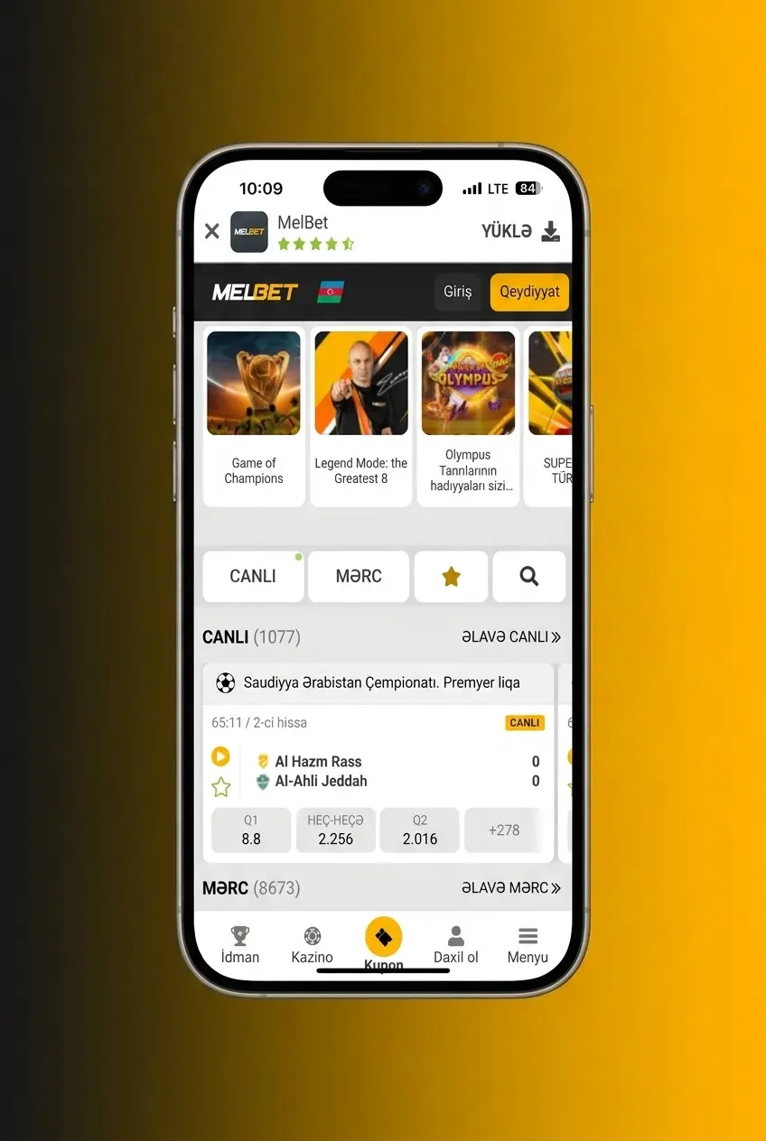Melbet APK Android cihaza 3 addımda yükləmə və quraşdırma təlimatı ekran görüntüsü