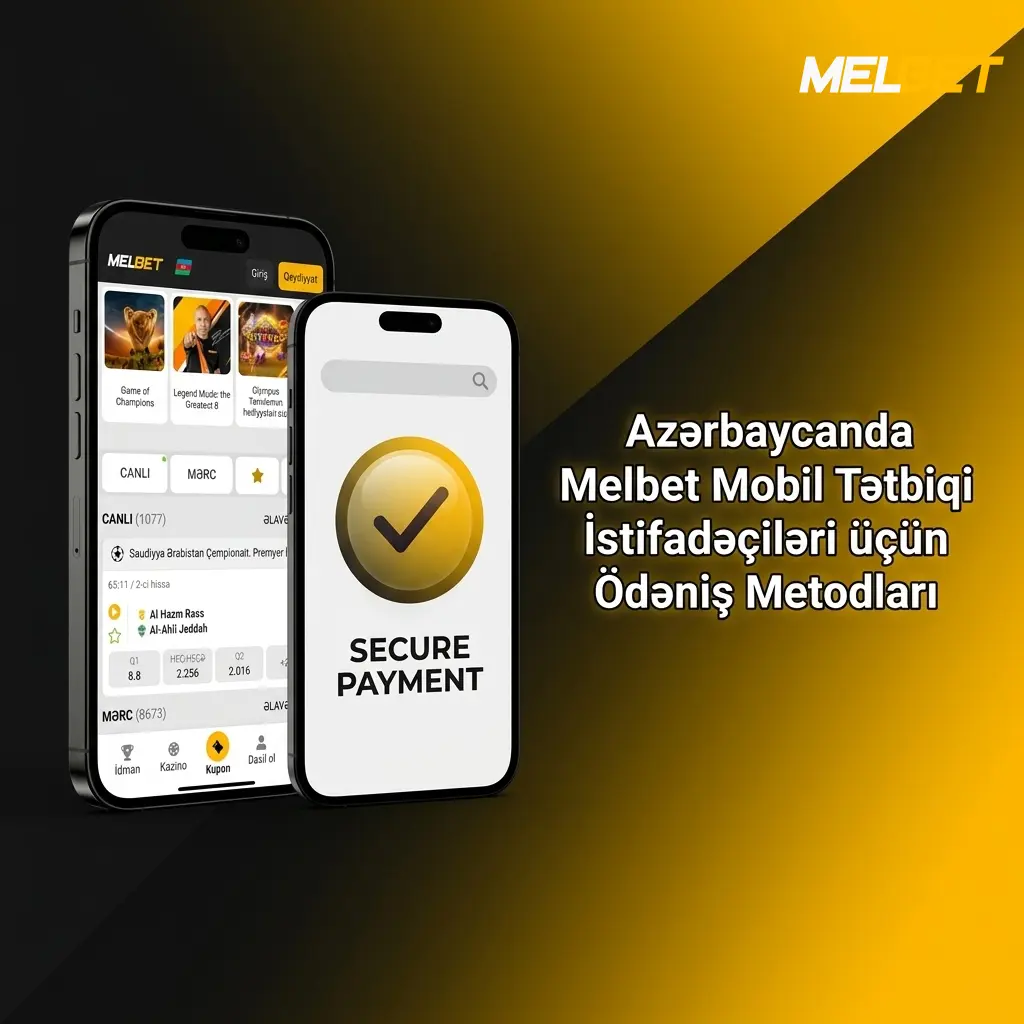 Melbet Azərbaycan mobil tətbiqində Visa, Mastercard, WebMoney və Binance Pay ödəniş metodları