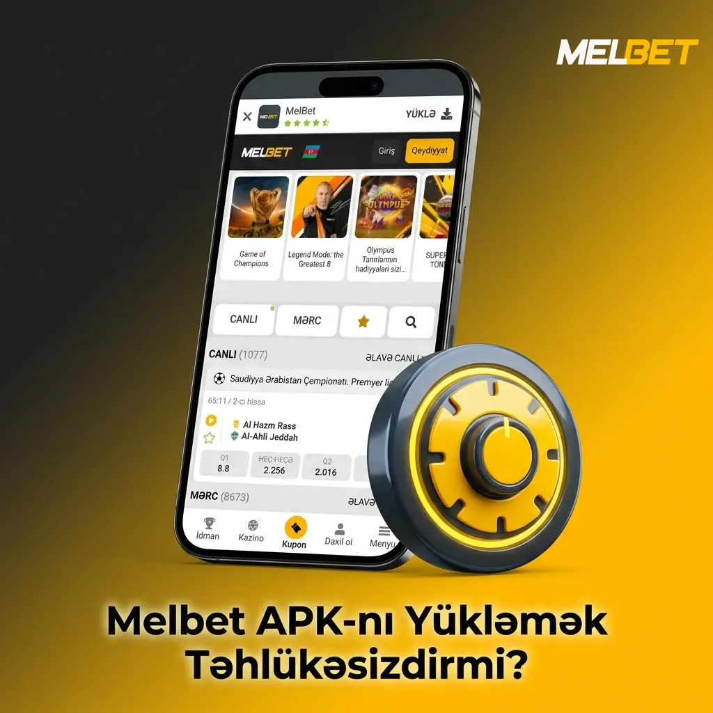 Melbet APK təhlükəsizliyi: SSL şifrələmə və Curaçao lisenziyası ilə qorunan tətbiq