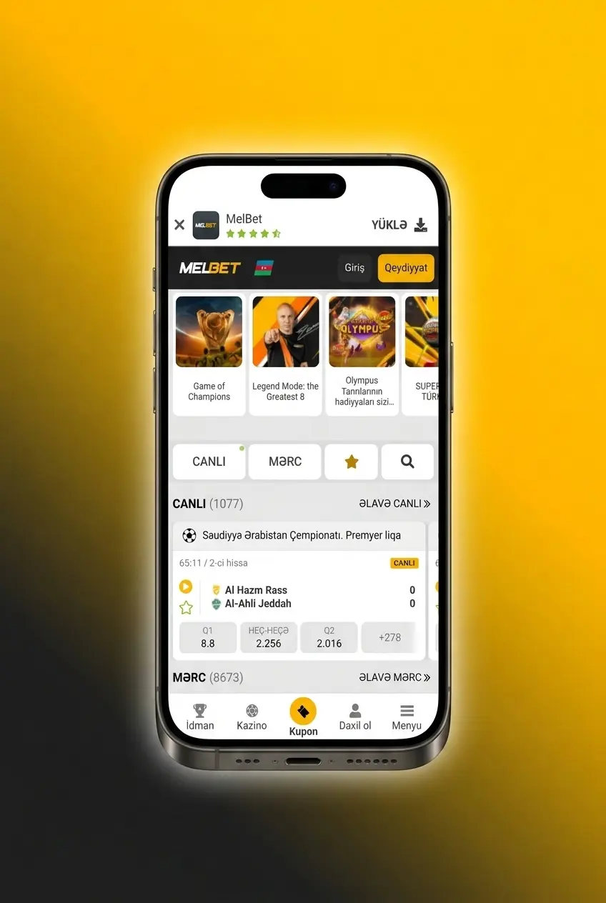 Melbet iOS tətbiqini App Store-dan yükləyin, iPhone və iPad-də Aviator oyununa başlayın