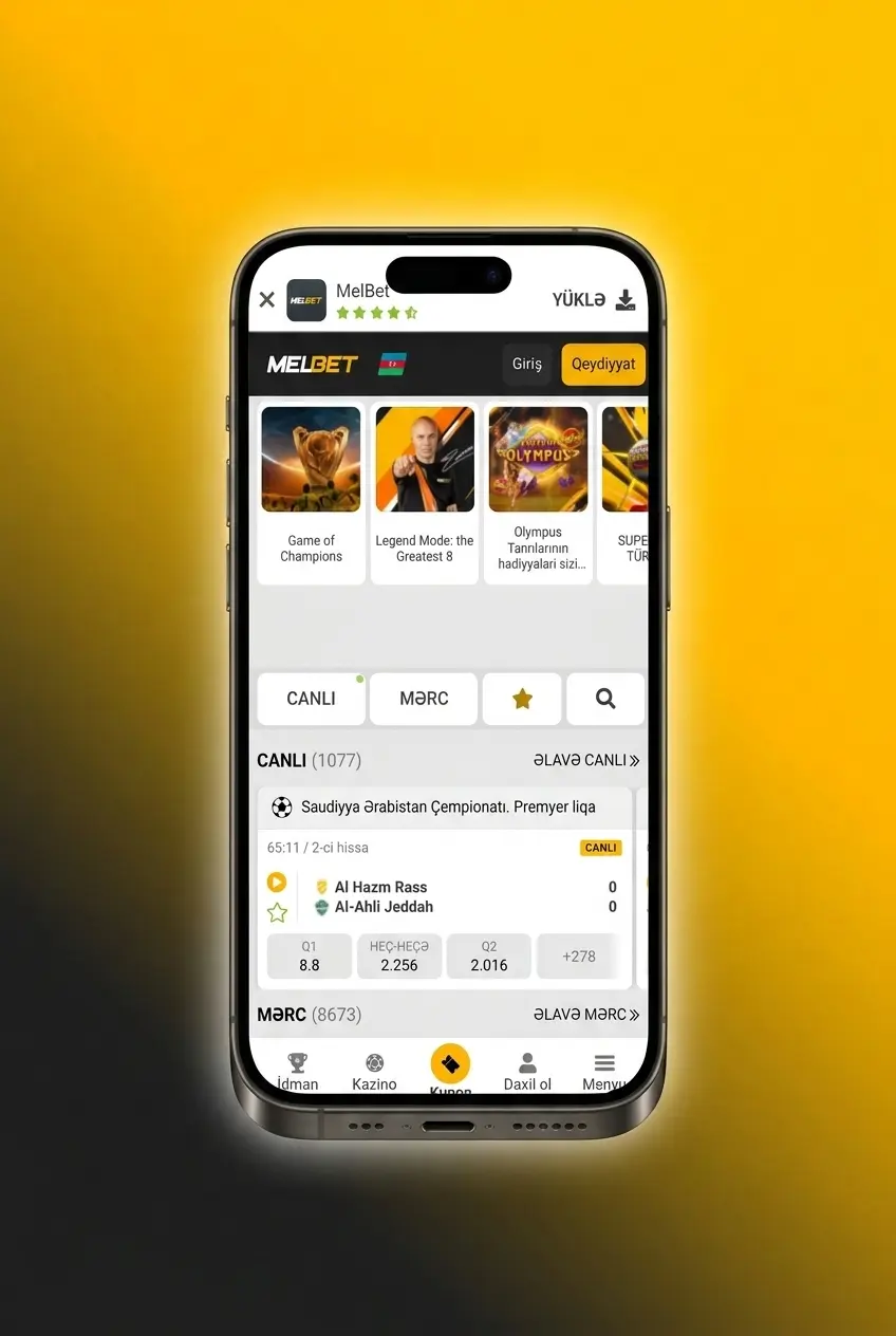 Melbet iOS tətbiqi ilə Aviator oyununu iPhone və iPad-də yükləmə və quraşdırma addımları