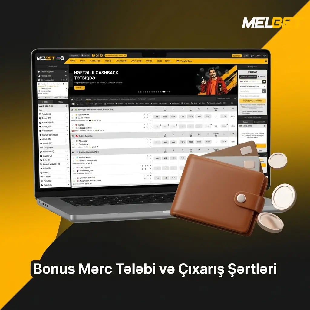 Melbet bonusları: idman üçün 5x, kazino üçün 35x mərc tələbi və KYC şərtləri