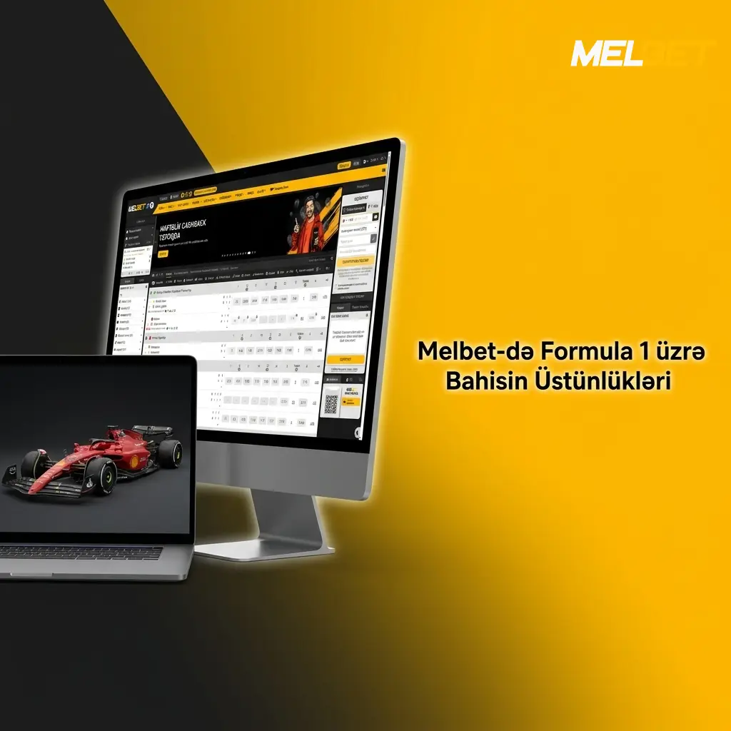 Melbet F1 bahisləri: 50+ bazar, canlı əmsallar, AZN dəstəyi və sürətli ödənişlər