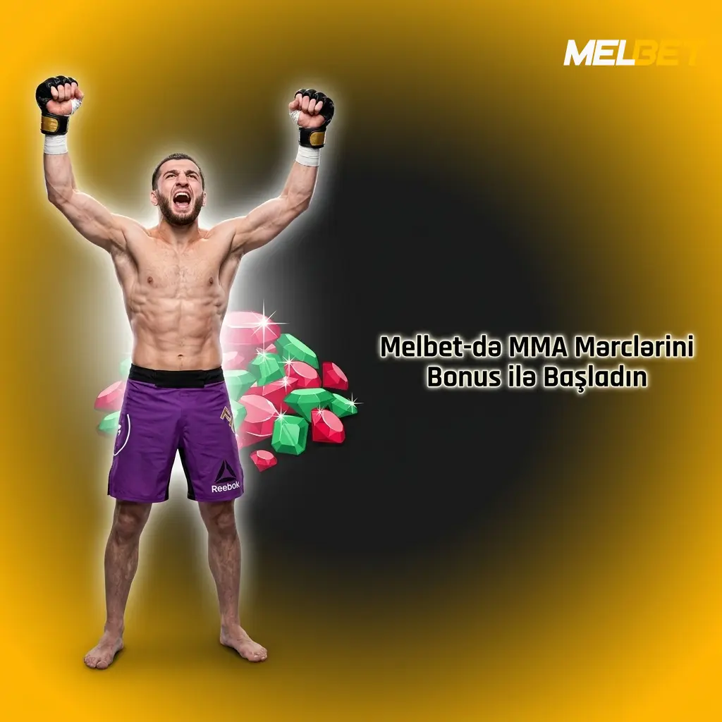 Melbet-də MMA mərclərində 130% bonus: minimum 5 AZN depozit, x5 rollover, 30 gün müddət