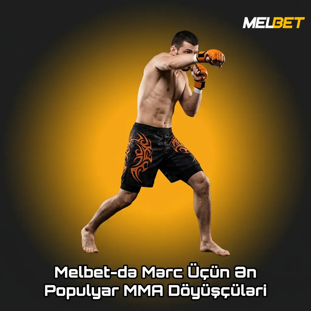 Melbet-də UFC və ONE Championship döyüşçüləri üzrə MMA mərc bazarları
