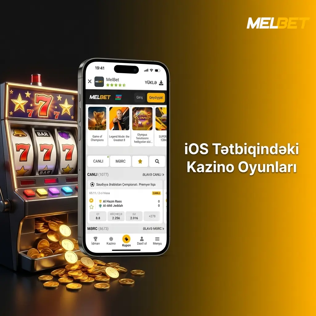 Melbet iOS tətbiqində Aviator, Sweet Bonanza və Lightning Roulette kimi populyar kazino oyunları