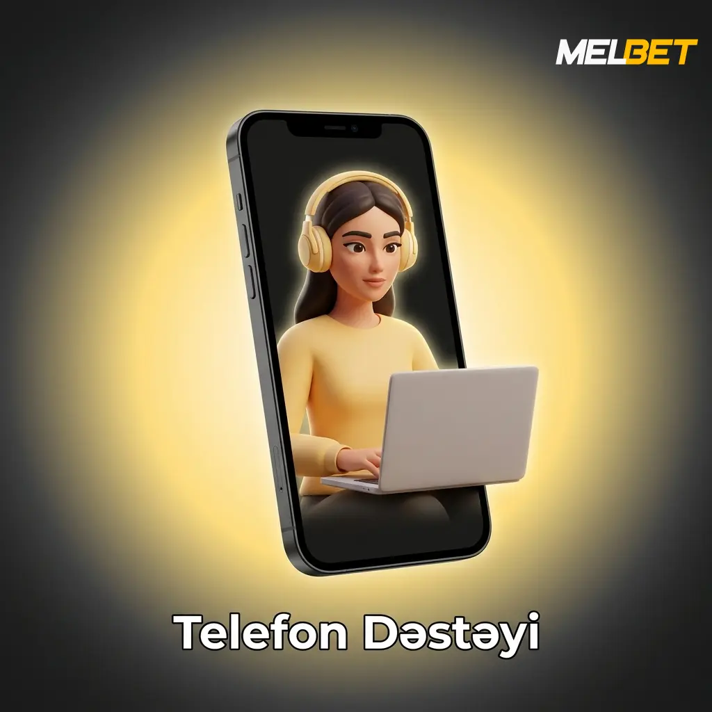 Melbet telefon dəstəyi xidməti vasitəsilə 24/7 ixtisaslı operatorla əlaqə