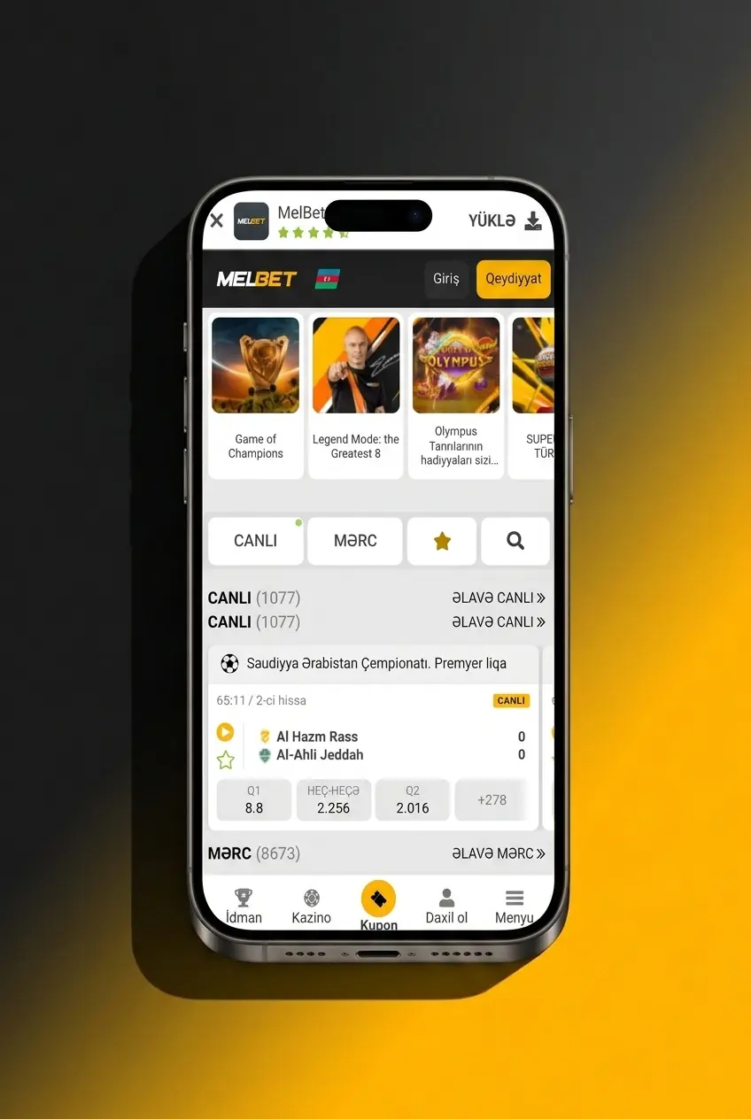 Melbet tətbiqi ilə qeydiyyat addımları: telefon, e-poçt və ya sosial media ilə hesab yaratma