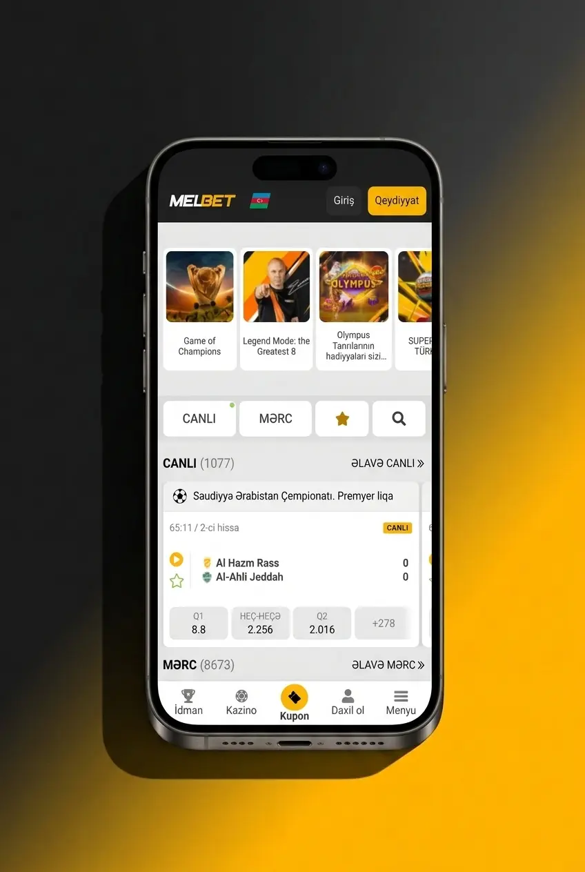 Melbet tətbiqi vasitəsilə qeydiyyat addımları - telefon, e-poçt və ya sosial media ilə hesab yaratmaq