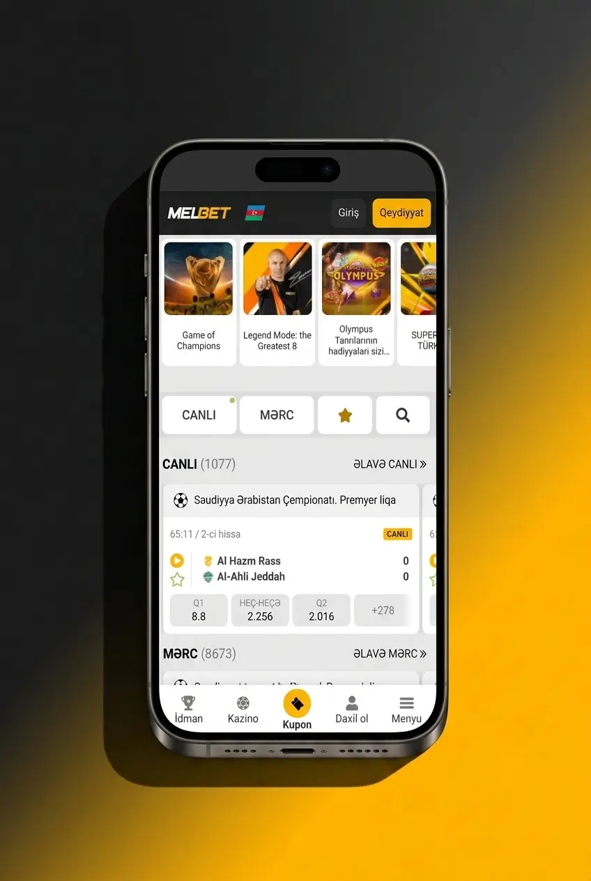 Melbet tətbiqi vasitəsilə qeydiyyat addımları - telefon, e-poçt və ya sosial media ilə hesab yaratma