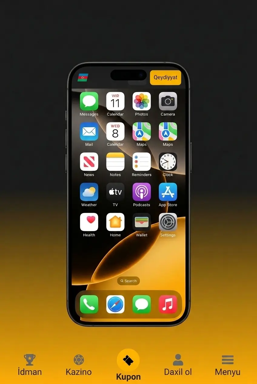 Melbet tətbiqində basketbol mərcləri üçün iOS və Android mobil interfeysi